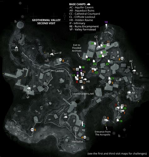 rise of the tomb raider the lost city map|AREA 13A .